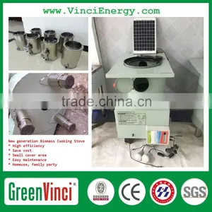 Wood Biomass Cooking Stove With no Pollution and Environment-friendly thumbnail-4