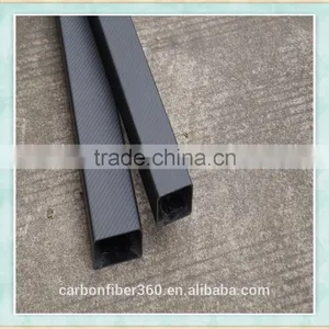 Excellent High Quality Carbon Fiber Square Tube , Carbon Fiber Rectangular Pipe Tube thumbnail-1