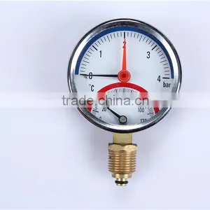 High Quality China Temperature Double Needle Pressure Gauge thumbnail-1