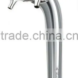 Chrome Plated Brass Double Faucet Snake Font thumbnail-1