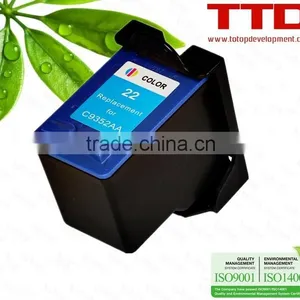 TTD Ink Cartridge C9352AA for HP 22 Cartridge thumbnail-1