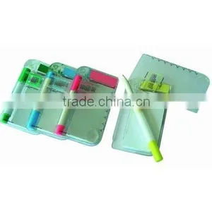 Plastic Cover Sticky Notes With Calendar ,pen thumbnail-1