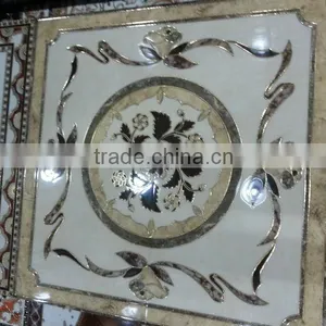 Fashion Shinning Golden Polished Indoor Floor Tiles With Beige Color thumbnail-1
