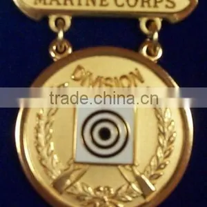 New Arrival Marine Corps Medals Cheap Free Delivery Military Medal Top Quality Custom Award Medals thumbnail-1