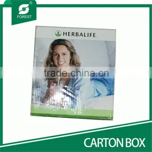 FOOD INDUSTRIAL COLORFUL CORRUGATED CARTON BINS MILK PACKAGING BOX thumbnail-6