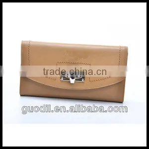 2014 Genuine Leather Lady Wallet Leather Elegance Wallets for Wholesale thumbnail-1