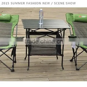 Folding Beach Chair With Arms thumbnail-2