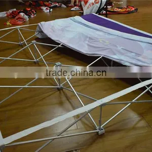 3X3 Velcro Aluminum Fabric Pop Up Display Stands thumbnail-4