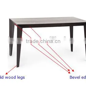 Modern Table in Wood Oak Veneer thumbnail-2