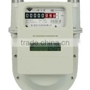 ICG1.6B Sapphire Diaphragm Household Aluminum Case IC Card Prepaid Intelligent Gas Meter thumbnail-1