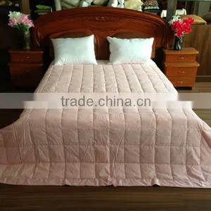 Super Soft Microfiber Down Pink Blanket thumbnail-1