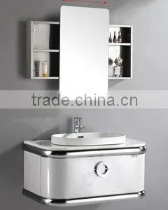 Newest 304 Stainless Steel Bathroom Vanities HJ8011 thumbnail-1