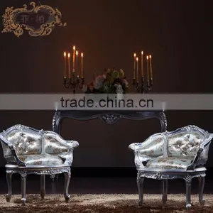 China Factory Wholesale Antique Furniture Dining Chair Luxury Classic Home Furniture thumbnail-1