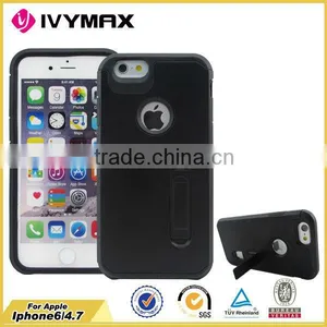 Mobile Phone Case With Hard Plastic Standing for Iphone 6/6g thumbnail-1