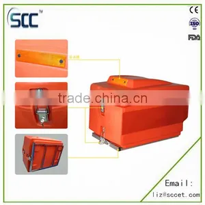 45L Durable PE Food Box for Pizza Delivery , Thermal Transport Box for Scooter thumbnail-4