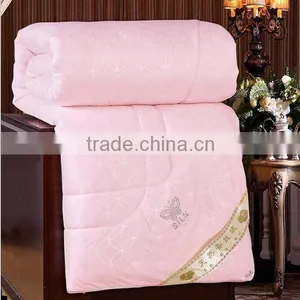 Wholesales Fashion Handmade Chinese 100% Natural Silk Bedding Quilt thumbnail-5