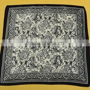 Factory Supply Luxury 100% Silk Square Scarf Men Scarves thumbnail-2