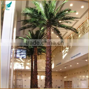 Indoor Preserved Washingtonia Palm Tree Fake Tropical Big Palm Tree thumbnail-1