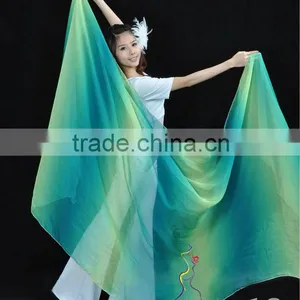 SWEGAL Belly Dance Silk Fan Veil SGBDD14001 thumbnail-1