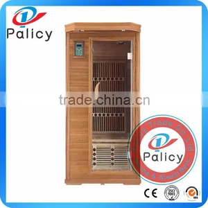 Martmak Modern House Design 2 People Capacity Far Infrared Sauna With Computer Control Panel thumbnail-1