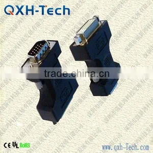 PC Connecting Male to Female HDB15 to DVI 24+5 Adpater Driver thumbnail-1