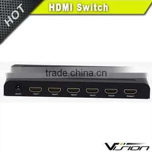 2016 Hottest Premium 1080p 5 Port Hdmi Switch in Black thumbnail-2