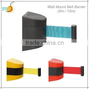 5m Belt Cassette on the Safety Barrier Wall Mount Retractable Barrier Tape thumbnail-1