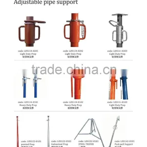 Adjustable Steel Pipe Support Prop Shoring thumbnail-1