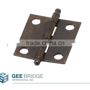 0831006 Hobby & Craft Hardware Solid Brass Door Cabinet Hinge thumbnail-1