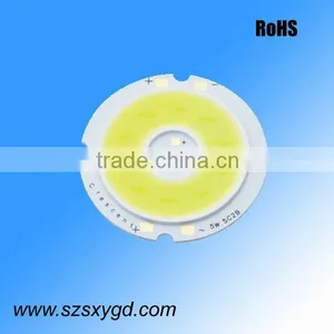 Super Bright 5W White LED CRI 75 16-18V High Power Cob Led Chip on Board Led Cob Led Module White Color With RoHS Certification thumbnail-1