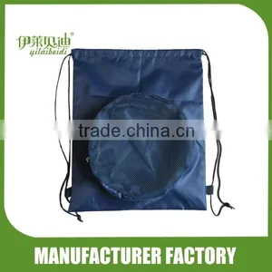 Drawstring Bag With Mesh thumbnail-4