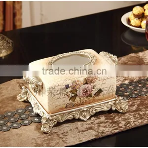 European Style Ceramic Napkin Holder thumbnail-2