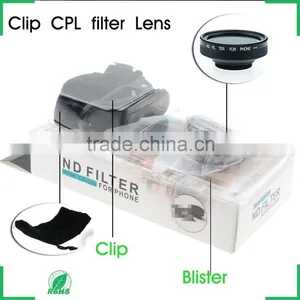 Universal Clip Lens Circular Polarizing CIR-PL CPL FILTER Lenses for Smartphone thumbnail-6
