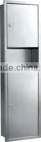 Bathroom Accessories Wall Mounted Paper Holder, Paper Bin in Wall, Toilet Paper Dispenser 6804 thumbnail-1