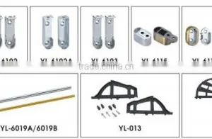 High Quality Alloy Furniture Hanging Rail/ Chrome Hanging Rail thumbnail-3