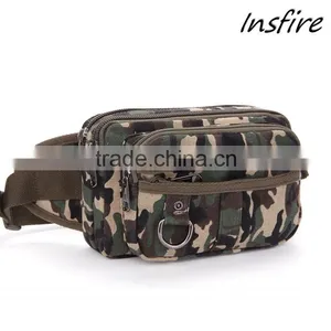 2016 Outdoor Waist Bag Fashionable Classical Canvas Waist Leg Bag thumbnail-1