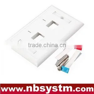 Face Plate 2 Port, Size:70x115mm thumbnail-1