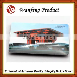 Wholesale Historic Building Printing Tin Fridge Magnets thumbnail-1