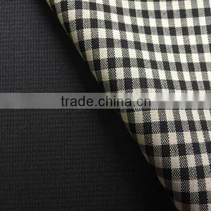 45% Wool 55% Polyester Checked Fabric for School Uniform thumbnail-6