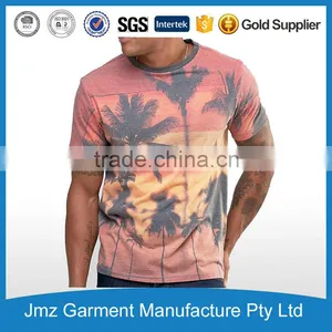 Digital Print Men Tshirts Wholesale t Shirt OEM Polyester Customized Shirts thumbnail-1