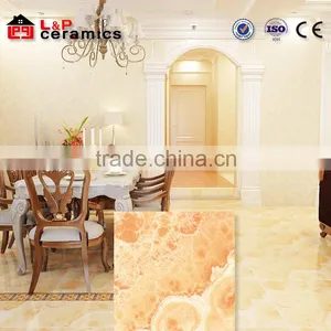 New Pattern Made in Foshan Good Quality 80x80 Glass Porcelain Floor Tile Glass thumbnail-1