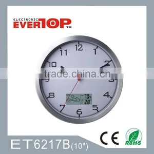 2015 NEW YEAR PLASTIC DIGITAL WALL CLOCK ET6217B thumbnail-1