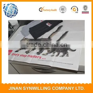 100% Cotton Fabric Printed Tea Towel With AZO Free Test Report thumbnail-3