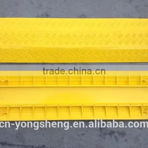 Full Yellow 1- Channel Plastic Hose Protectors thumbnail-1