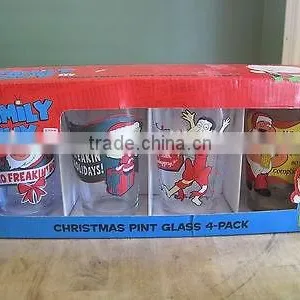 Collector's Series Pint Glasses 2 Pack Glassware Set thumbnail-2