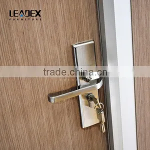 Clear Tempered Full High Partition Office Glass Doors With MFC thumbnail-3