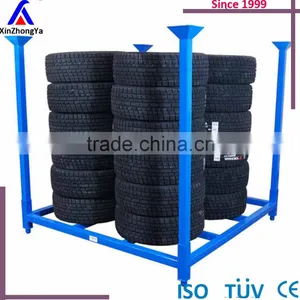 China Supplier Hot Selling Stackable Steel Rack for Tire Storage thumbnail-2