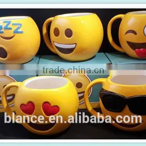 Ceramic Emoji Coffee Mug 3d Emoji Coffee Cup thumbnail-2
