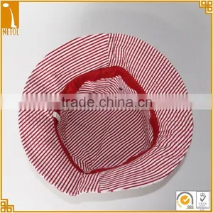 Female Printed Multi Panels 100% Cotton Custom Bucket Hat Wholesale thumbnail-3