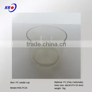 HRX-PC33 TRANSPARENT PC CUP OF TEALIAGHT CANDLE thumbnail-5